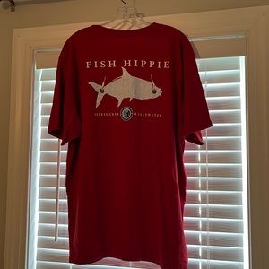 Fish Hippie Tshirt LIKE NEW